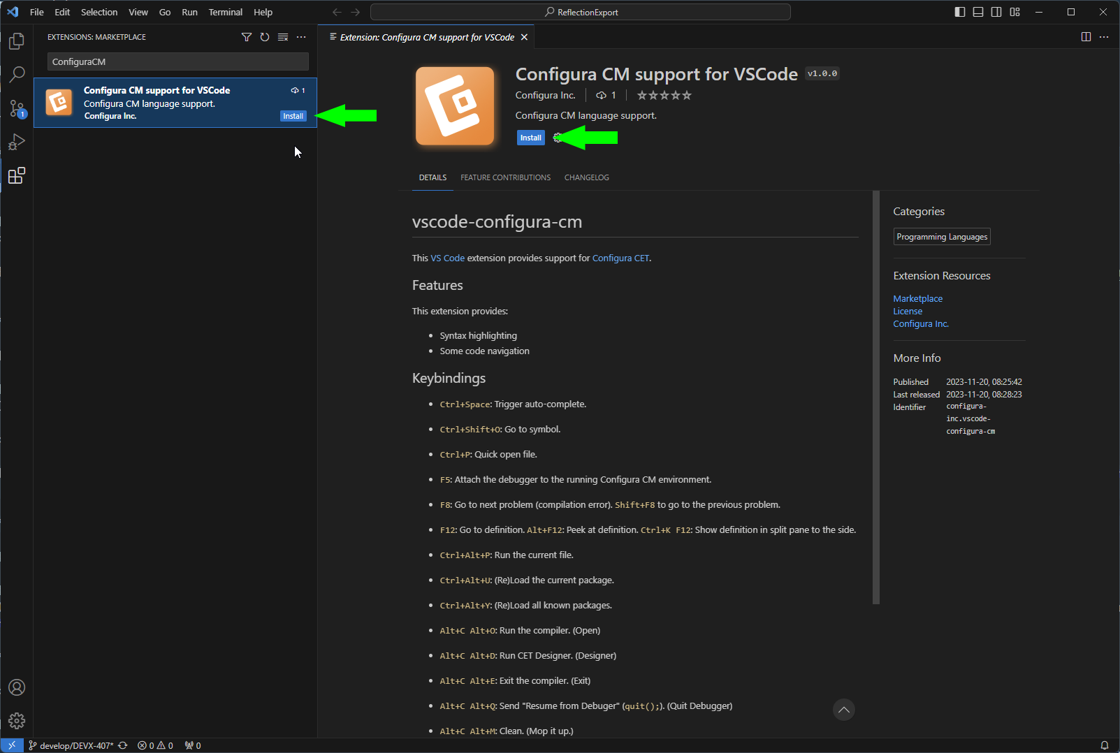 Installation and Startup – Configura Help Center
