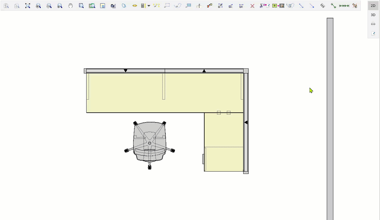 Quick Measure - select object - old UI.gif