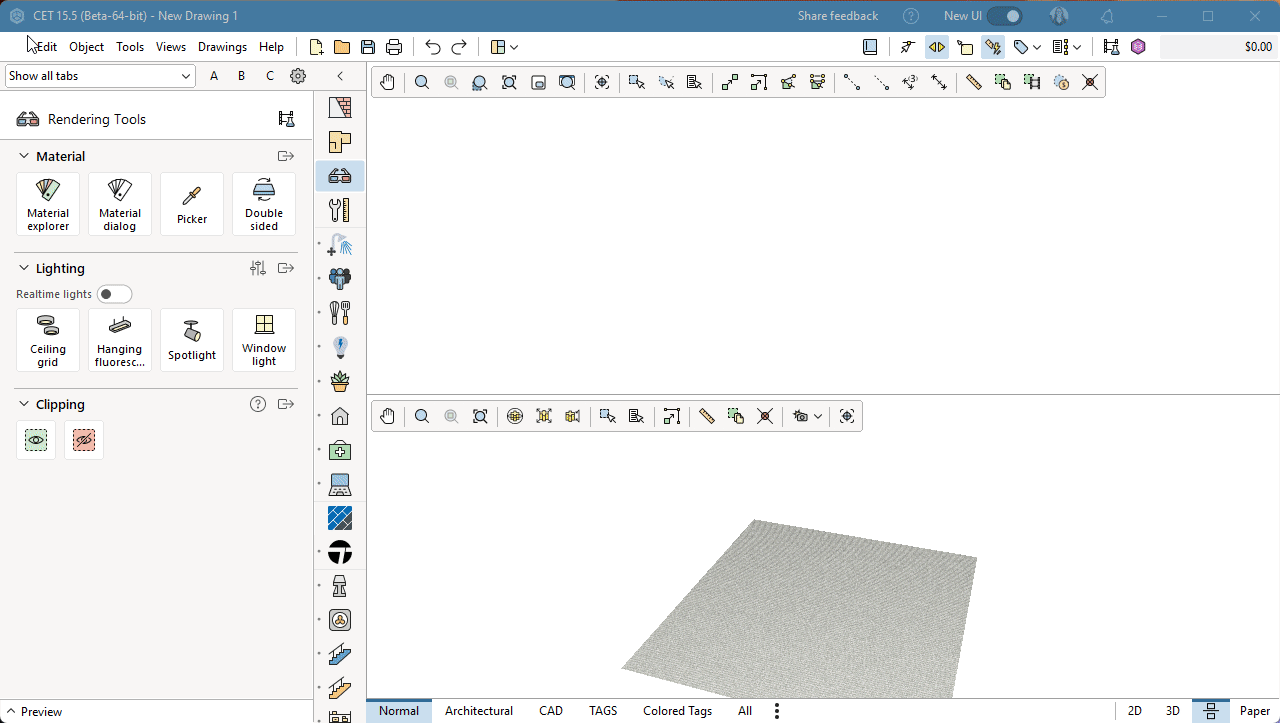 Showing New Tabs in Material Explorer.gif