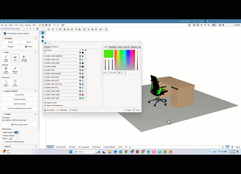 CIL 3D Layers Selecting Layers.gif