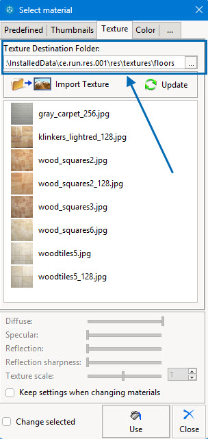 Remove imported textures.jpg