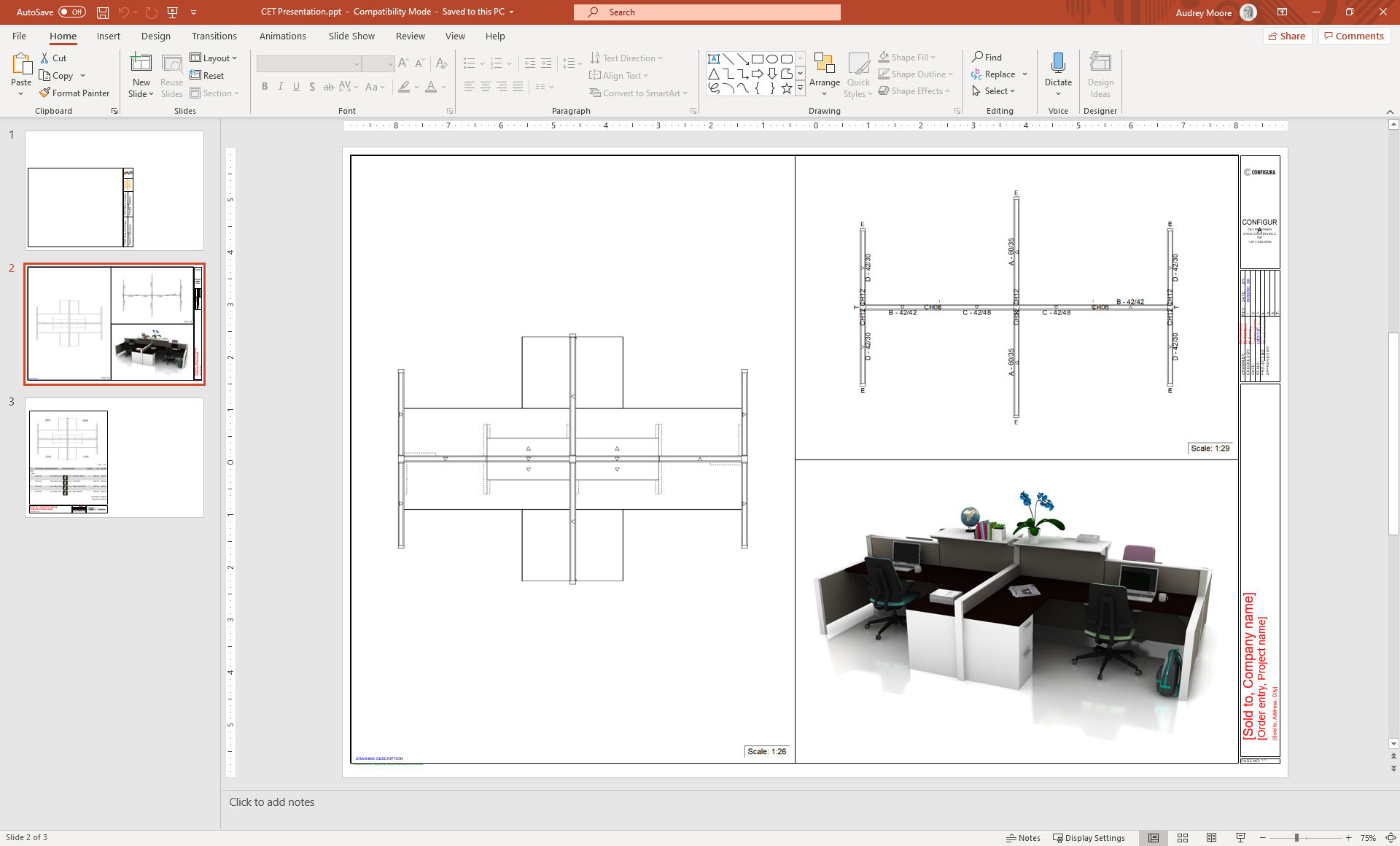 PPTTページ Export to PowerPoint - Preceden Support