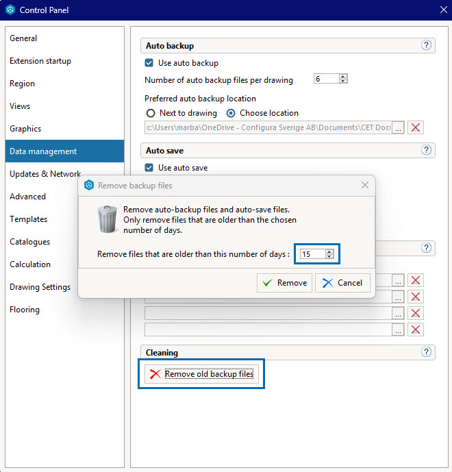 Control Panel - Data management - remove old.jpg