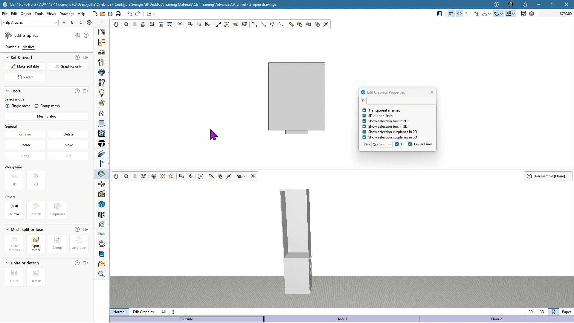 Edit Graphics Meshes Cutplane Motion.gif