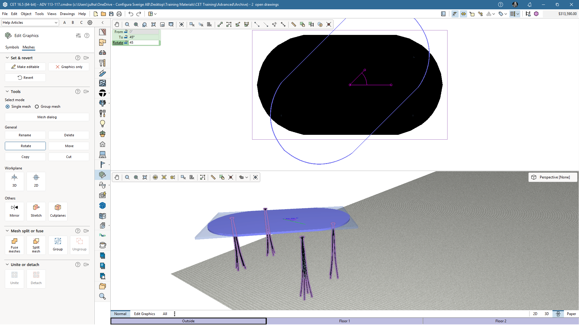 Edit Graphics Meshes Rotate Mesh Step 5.png