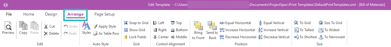 Edit Template Arrange Menu.png