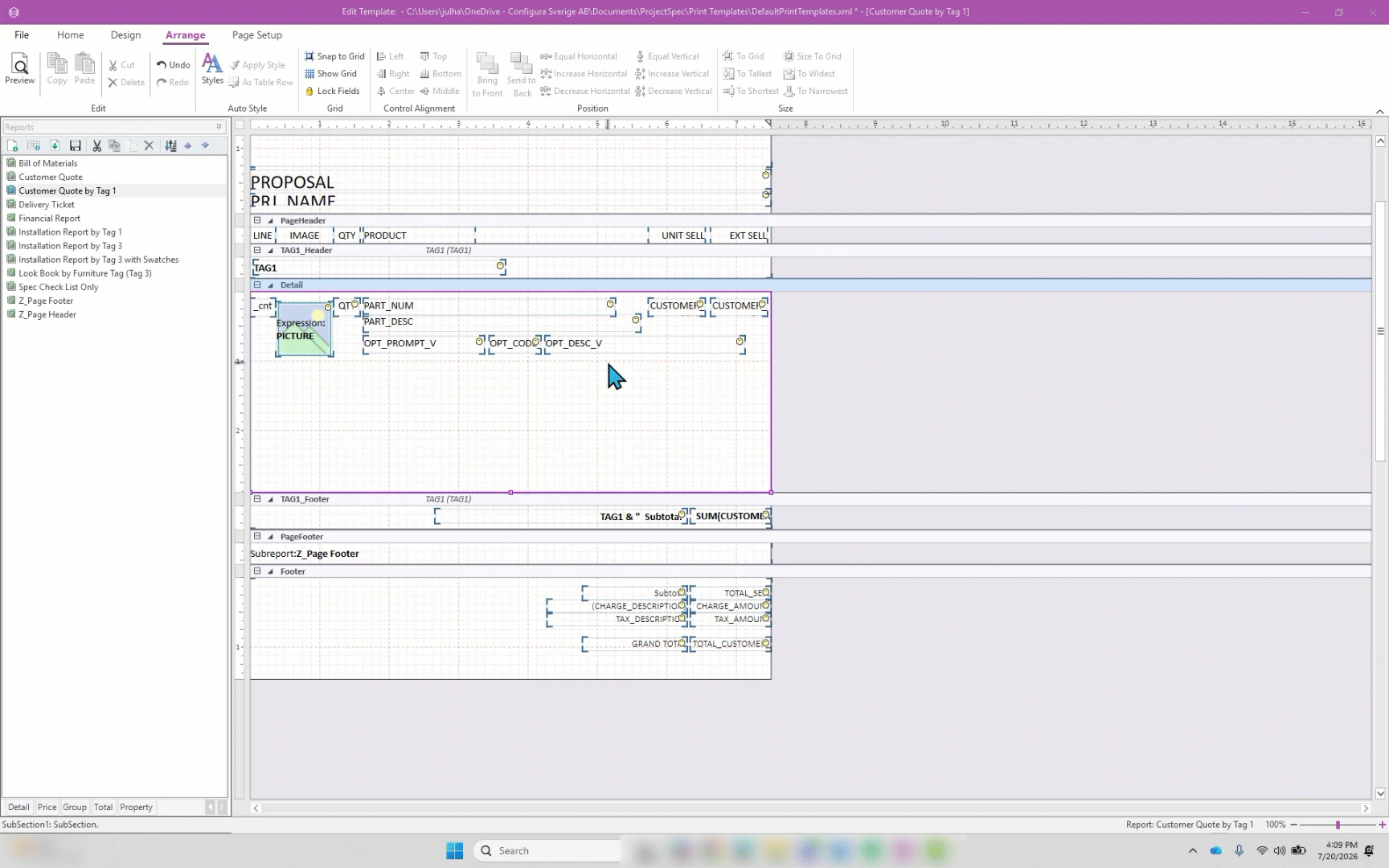 As Table Row Arrange Tab.gif