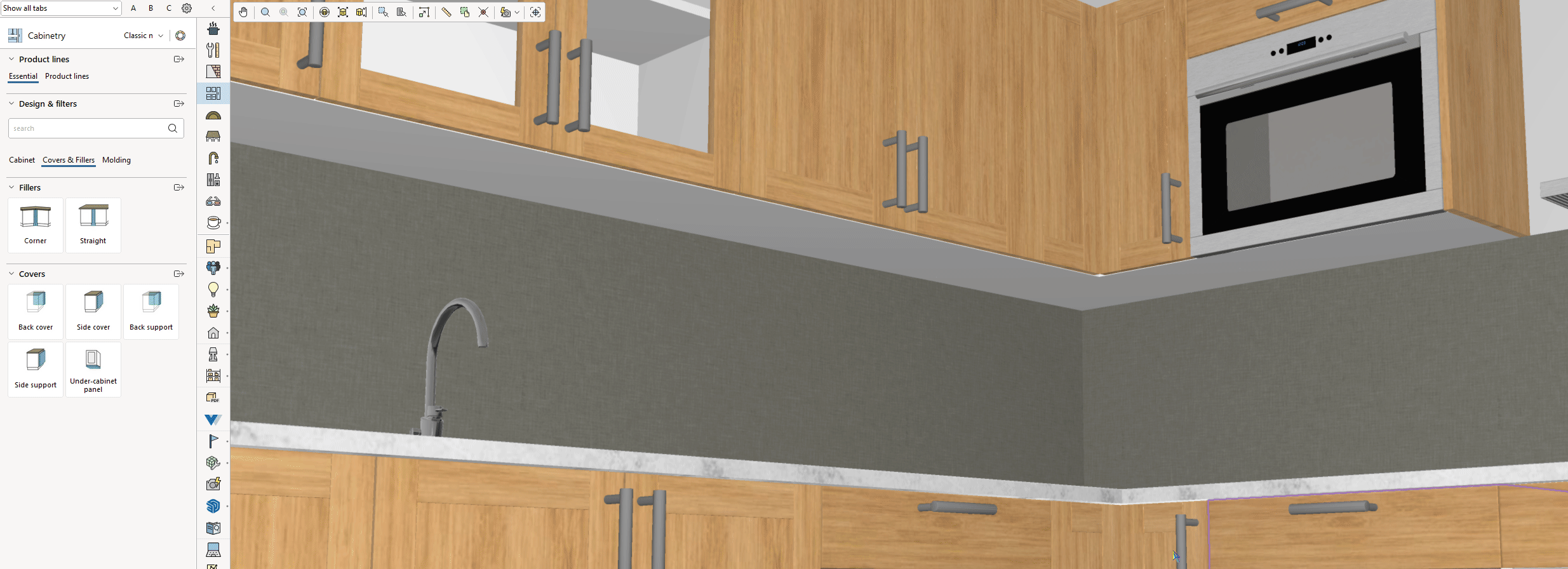 GIF_apply under cabinet panel and lights Ess Kitchen EU.gif
