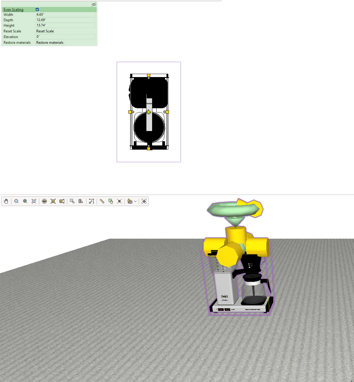 GIF_Even Scaling SketchUp model.gif